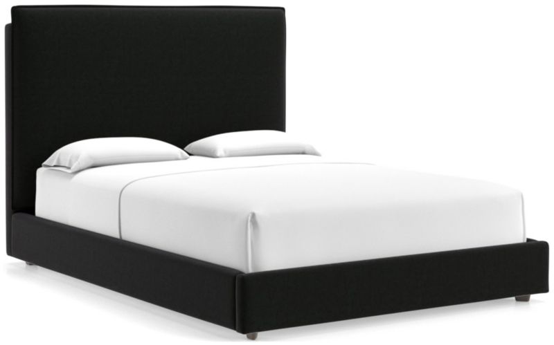 Lotus Upholstered Queen Bed with 53.5" Headboard - image 0 of 6