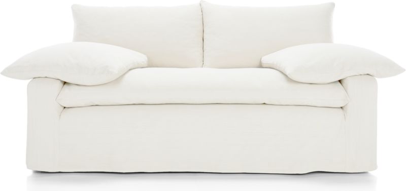 Ever Slipcovered Apartment Sofa by Leanne Ford + Reviews | Crate & Barrel
