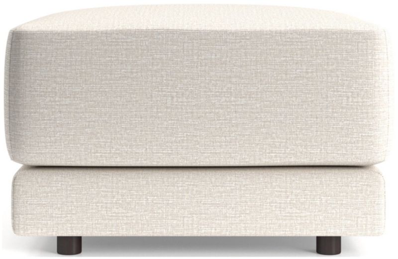 Crate and barrel gather ottoman hotsell