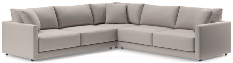 Gather Deep 3-Piece Sectional Sofa - image 0 of 14