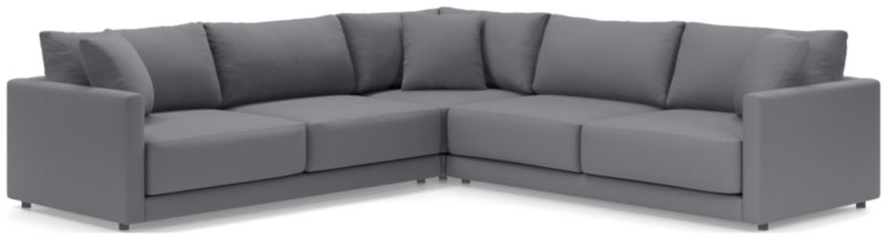 Gather Deep 3-Piece Sectional Sofa - image 0 of 14