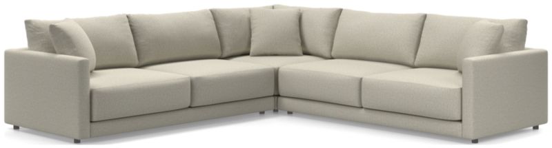 Gather Deep 3-Piece Sectional Sofa - image 0 of 14