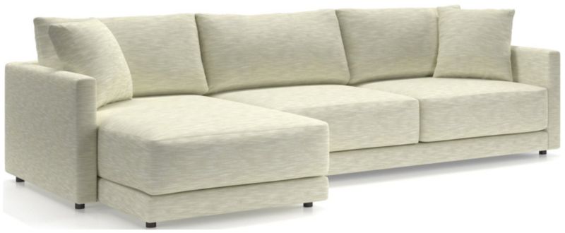 Gather Deep 2-Piece Left-Arm Extra Wide Chaise Sectional Sofa - image 0 of 14