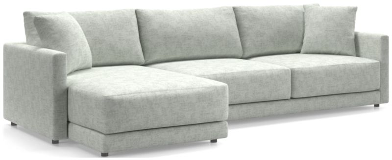 Gather Deep 2-Piece Left-Arm Extra Wide Chaise Sectional Sofa - image 0 of 14