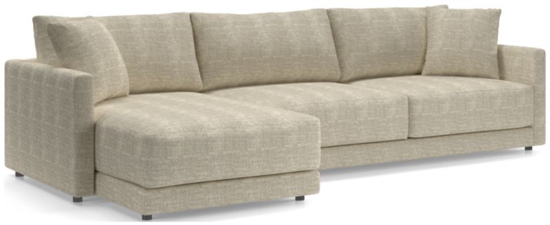 Gather Deep 2-Piece Left-Arm Extra Wide Chaise Sectional Sofa - image 0 of 14