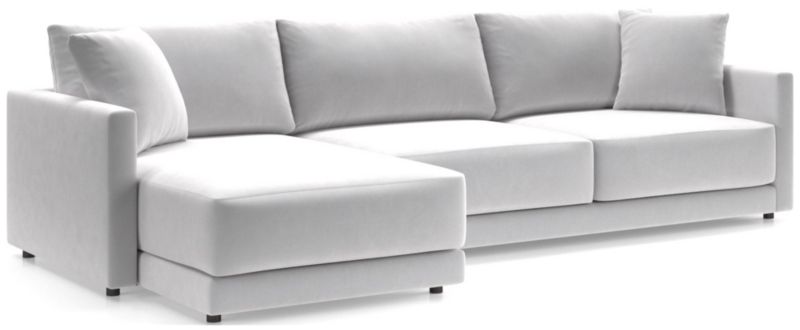 Gather Deep 2-Piece Left-Arm Extra Wide Chaise Sectional Sofa - image 0 of 14