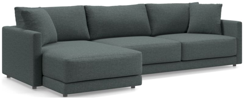 Gather Deep 2-Piece Left-Arm Extra Wide Chaise Sectional Sofa - image 0 of 14