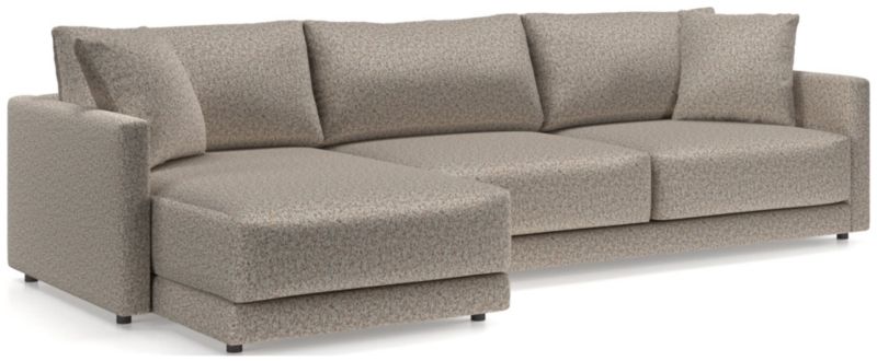 Gather Deep 2-Piece Left-Arm Extra Wide Chaise Sectional Sofa - image 0 of 14