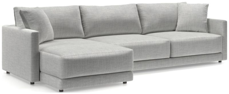 Gather Deep 2-Piece Left-Arm Extra Wide Chaise Sectional Sofa - image 0 of 14