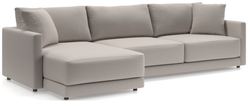 Gather Deep 2-Piece Left-Arm Extra Wide Chaise Sectional Sofa - image 0 of 14