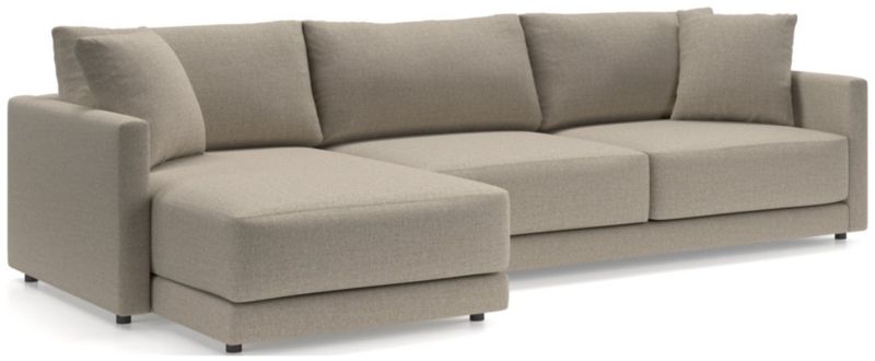 Gather Deep 2-Piece Left-Arm Extra Wide Chaise Sectional Sofa - image 0 of 14