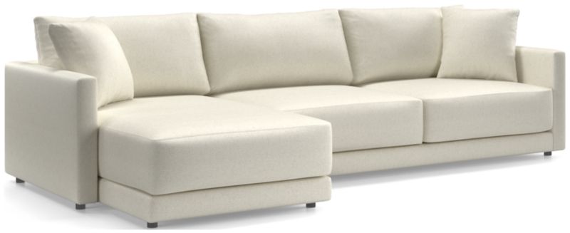 Gather Deep 2-Piece Left-Arm Extra Wide Chaise Sectional Sofa - image 0 of 14