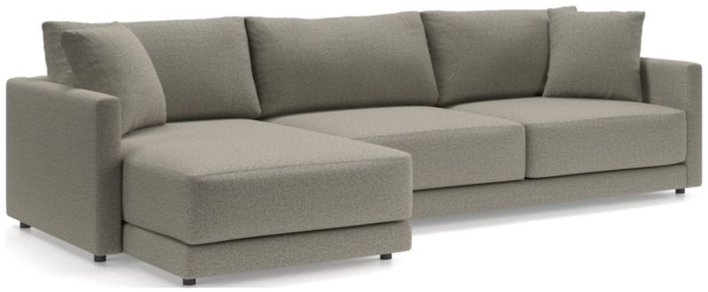 Gather Deep 2-Piece Left-Arm Extra Wide Chaise Sectional Sofa - image 0 of 14