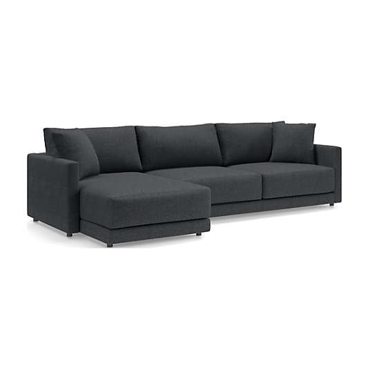Gather Deep 2-Piece Left-Arm Extra Wide Chaise Sectional Sofa