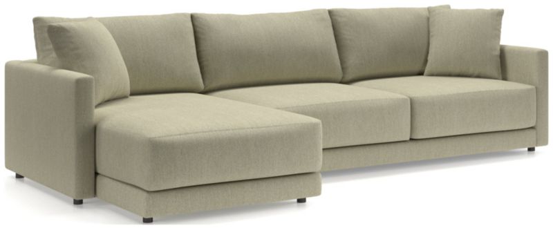 Gather Deep 2-Piece Left-Arm Extra Wide Chaise Sectional Sofa - image 0 of 14