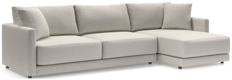 Gather Deep 2-Piece Right-Arm Extra Wide Chaise Sectional Sofa - image 0 of 14