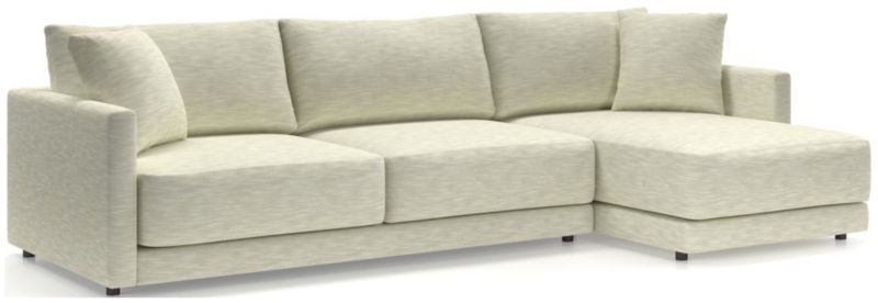 Gather Deep 2-Piece Right-Arm Extra Wide Chaise Sectional Sofa - image 0 of 14