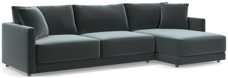 Gather Deep 2-Piece Right-Arm Extra Wide Chaise Sectional Sofa - image 0 of 14