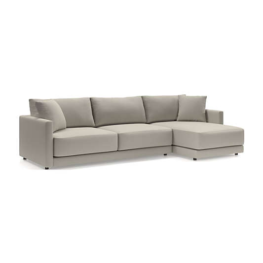 Gather Deep 2-Piece Right-Arm Extra Wide Chaise Sectional Sofa
