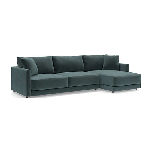 Gather Deep 2-Piece Right-Arm Extra Wide Chaise Sectional Sofa