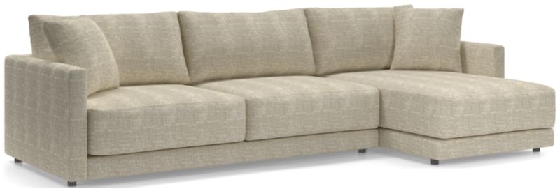 Gather Deep 2-Piece Right-Arm Extra Wide Chaise Sectional Sofa - image 0 of 14