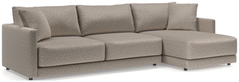 Gather Deep 2-Piece Right-Arm Extra Wide Chaise Sectional Sofa - image 0 of 14