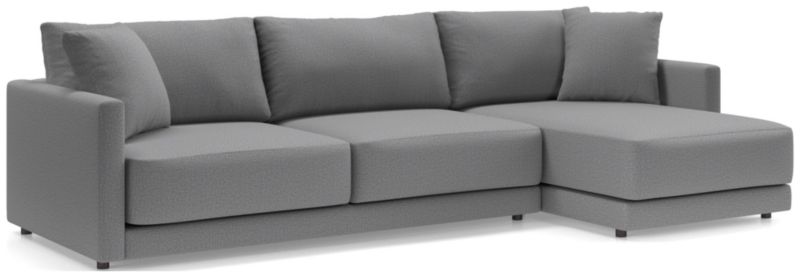 Gather Deep 2-Piece Right-Arm Extra Wide Chaise Sectional Sofa - image 0 of 14