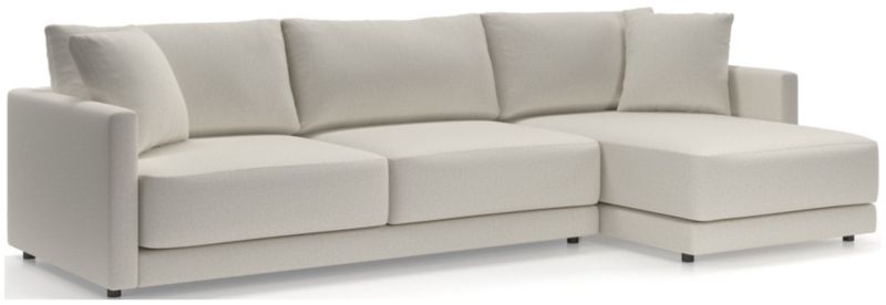 Gather Deep 2-Piece Right-Arm Extra Wide Chaise Sectional Sofa - image 0 of 14