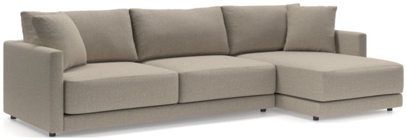 Gather Deep 2-Piece Right-Arm Extra Wide Chaise Sectional Sofa - image 0 of 14