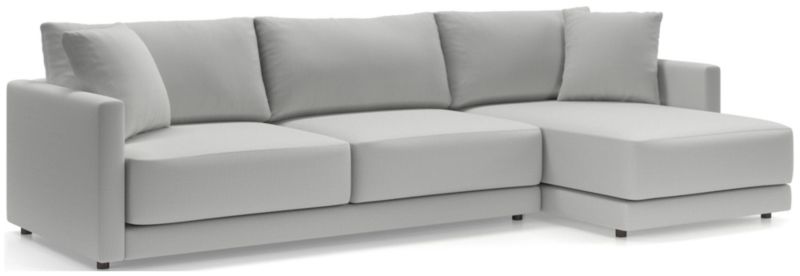 Gather Deep 2-Piece Right-Arm Extra Wide Chaise Sectional Sofa - image 0 of 14