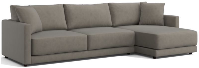 Gather Deep 2-Piece Right-Arm Extra Wide Chaise Sectional Sofa - image 0 of 14