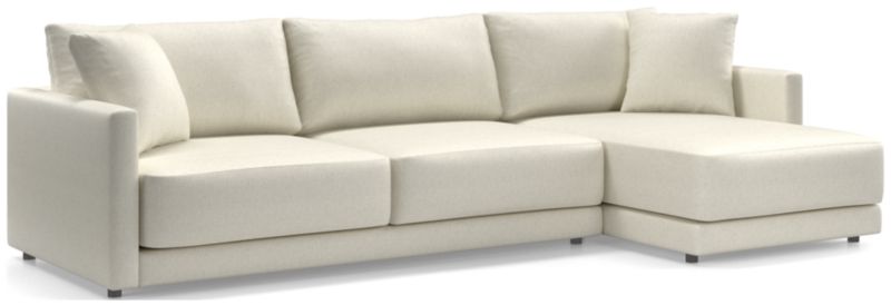 Gather Deep 2-Piece Right-Arm Extra Wide Chaise Sectional Sofa - image 0 of 14