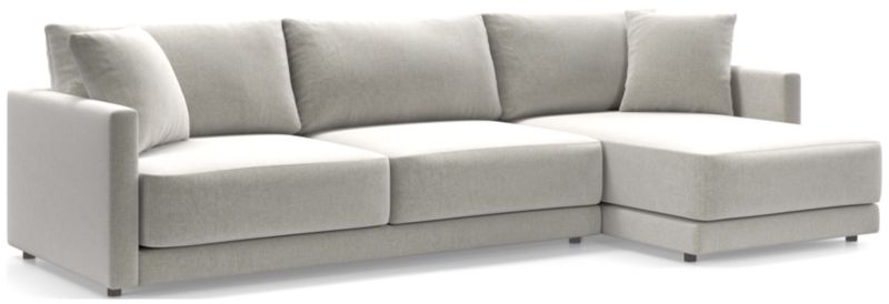 Gather Deep 2-Piece Right-Arm Extra Wide Chaise Sectional Sofa - image 0 of 14