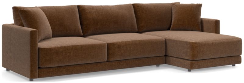 Gather Deep 2-Piece Right-Arm Extra Wide Chaise Sectional Sofa - image 0 of 14