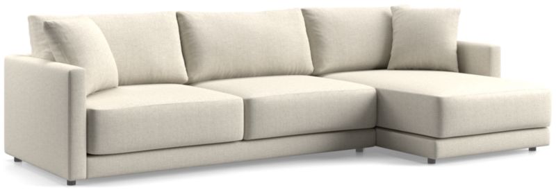 Gather Deep 2-Piece Right-Arm Extra Wide Chaise Sectional Sofa - image 0 of 14