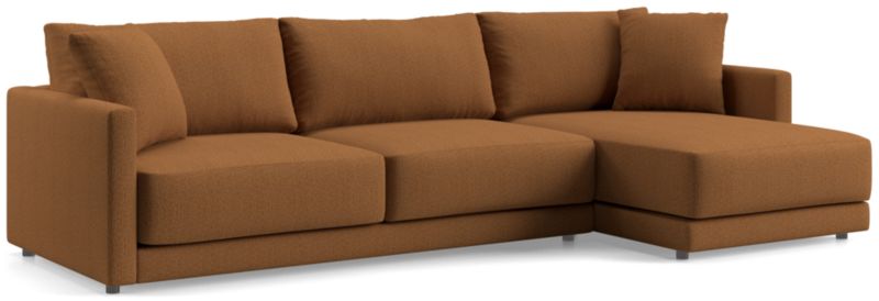 Gather Deep 2-Piece Right-Arm Extra Wide Chaise Sectional Sofa - image 0 of 14