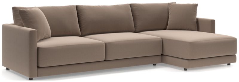 Gather Deep 2-Piece Right-Arm Extra Wide Chaise Sectional Sofa - image 0 of 14