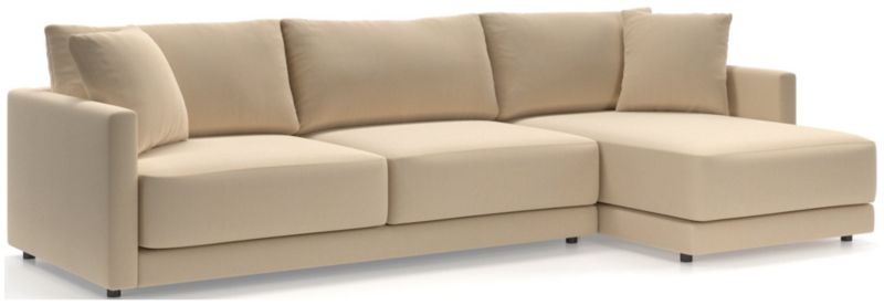 Gather Deep 2-Piece Right-Arm Extra Wide Chaise Sectional Sofa - image 0 of 14