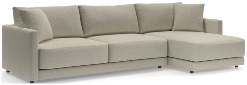 Gather Deep 2-Piece Right-Arm Extra Wide Chaise Sectional Sofa - image 0 of 14