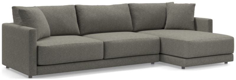 Gather Deep 2-Piece Right-Arm Extra Wide Chaise Sectional Sofa - image 0 of 14