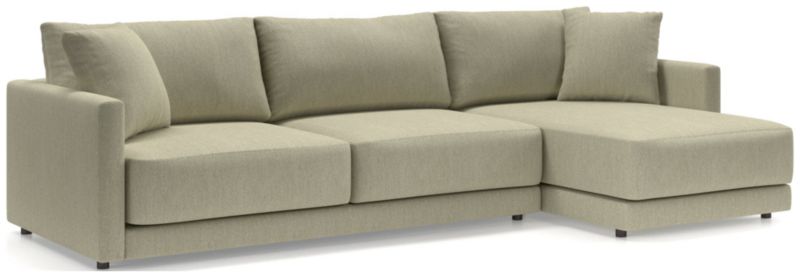 Gather Deep 2-Piece Right-Arm Extra Wide Chaise Sectional Sofa - image 0 of 14