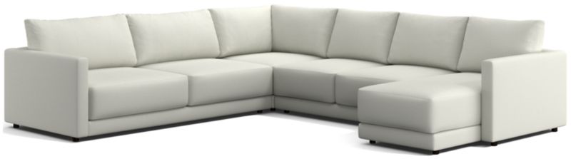 Gather Deep 4-Piece Sectional | Crate & Barrel