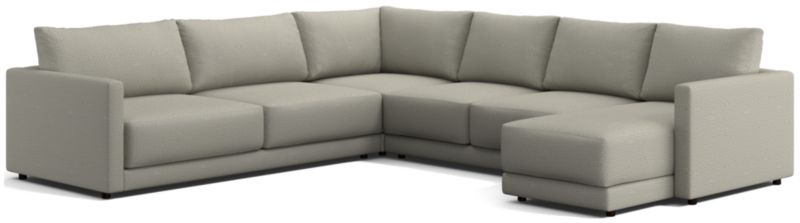 Gather Deep 4-Piece Sectional | Crate & Barrel