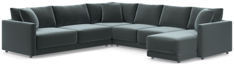 Gather Deep 4-Piece Sectional - image 0 of 13