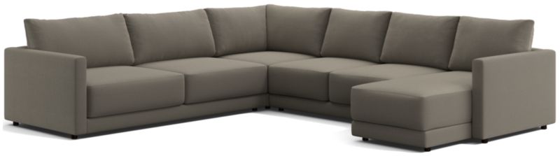 Gather Deep 4-Piece Sectional | Crate & Barrel
