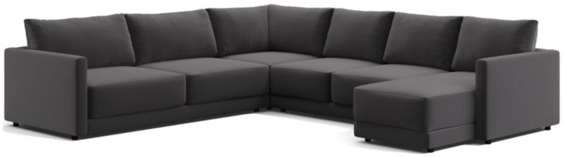Gather Deep 4-Piece Sectional | Crate & Barrel
