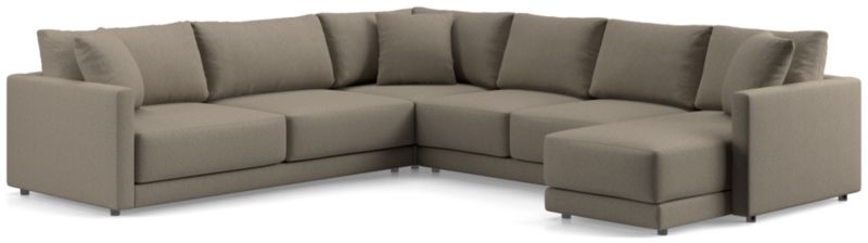 Gather Deep 4-Piece Sectional - image 0 of 13