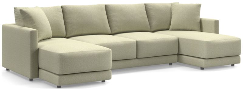 Gather Deep 3-Piece Double Chaise Sectional Sofa - image 0 of 13