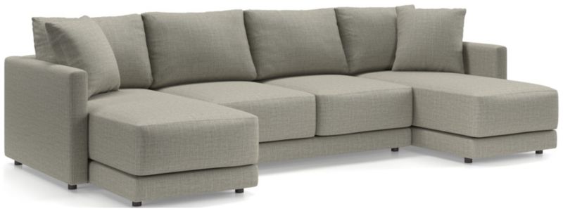 Gather Deep 3-Piece Double Chaise Sectional Sofa - image 0 of 13