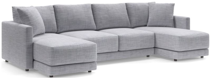 Gather Deep 3-Piece Double Chaise Sectional Sofa - image 0 of 14